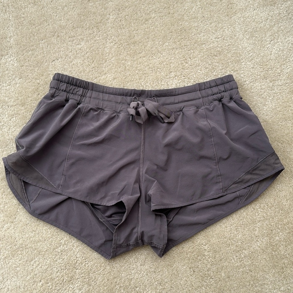 Hotty hot low-rise lined shorts 2.5” - purple